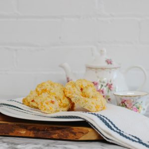 Cheddar Jalapeno Tea Biscuits