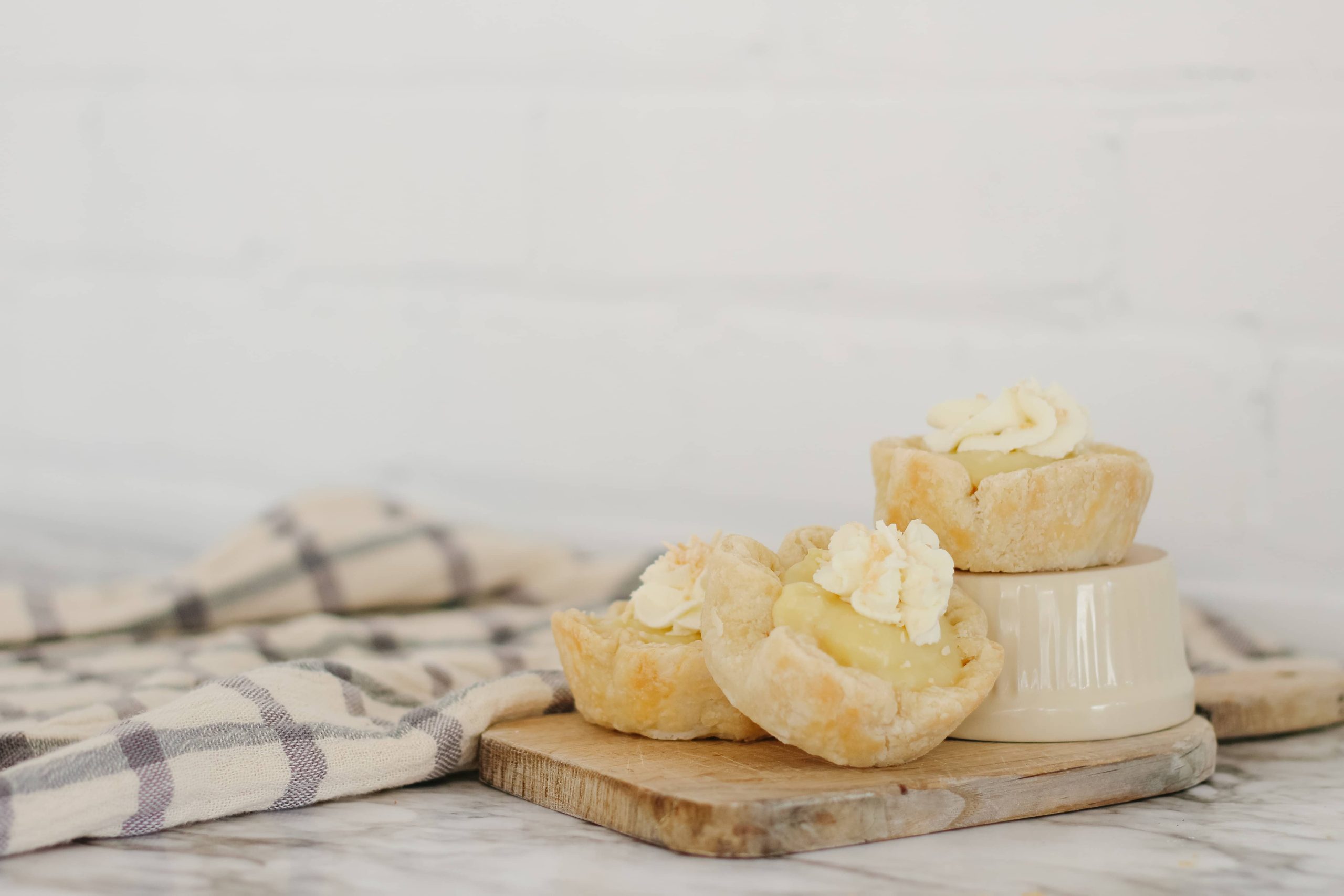 Coconut Cream Tarts